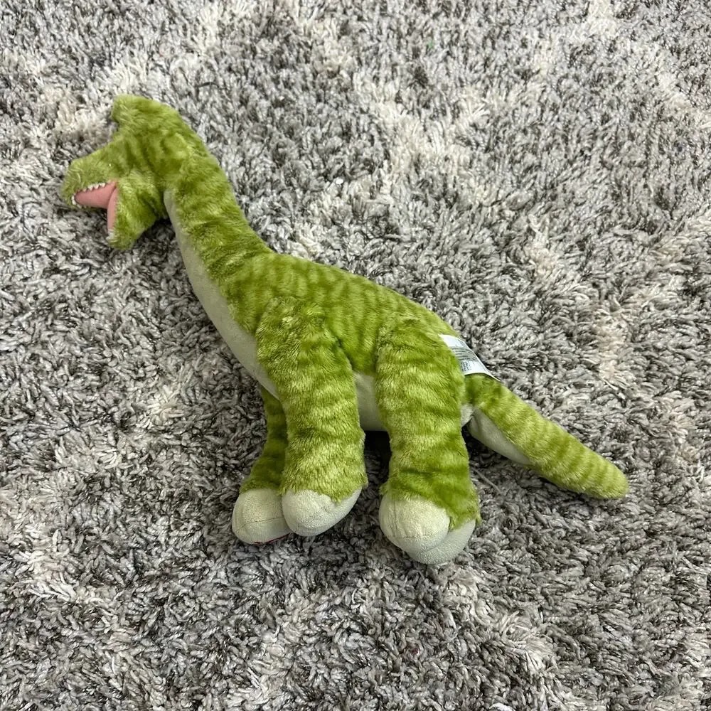 Build a Bear Green Brontosaurus Dinosaur Plush Floppy Stuffed Animal